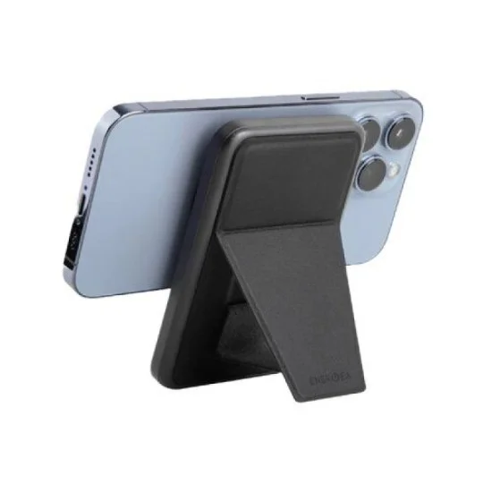 Energea MagPac Grip 5000mah Power bank with Built-in Stand/Grip - Gun/Blk